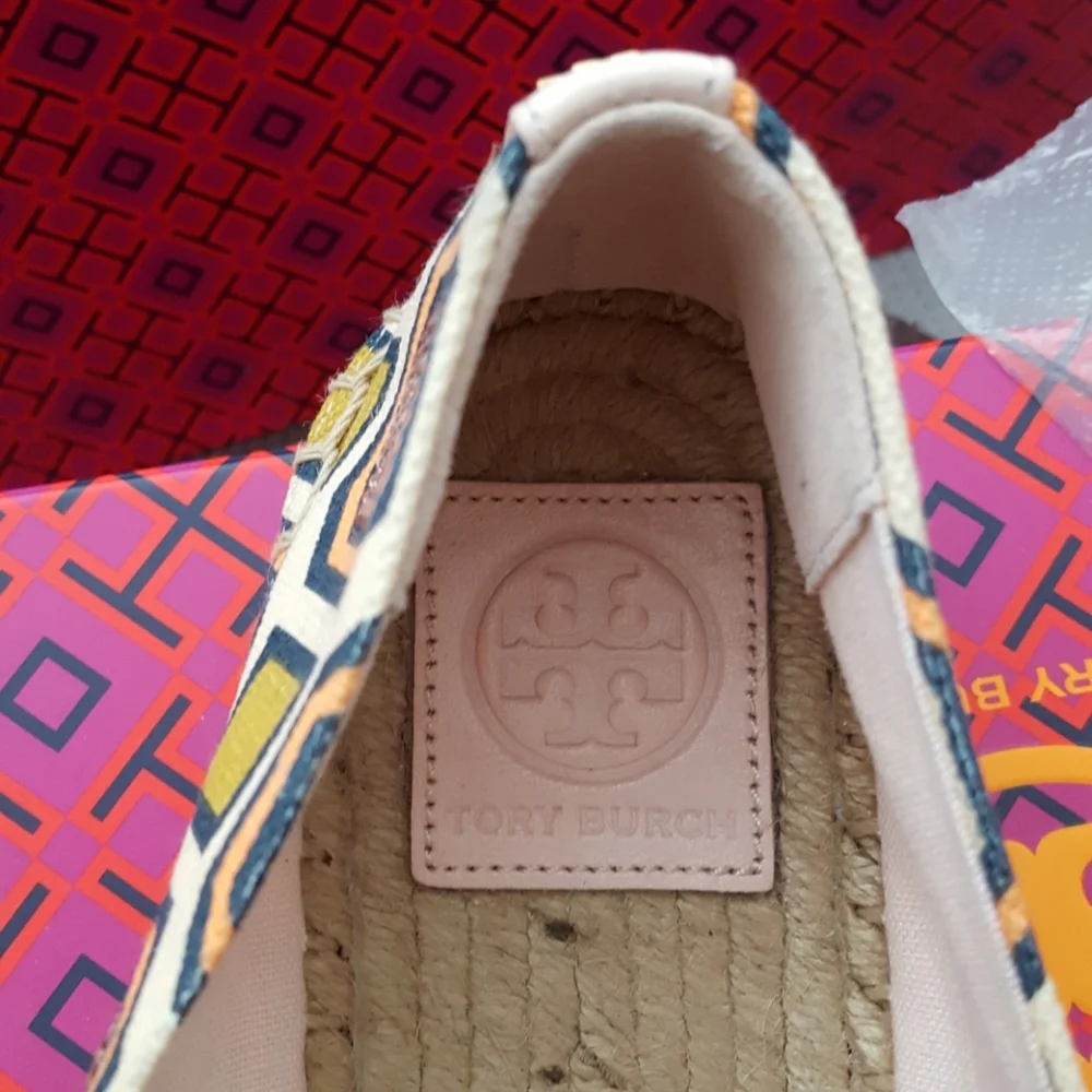 Tory Burch Espadrilles Size 8 NWT